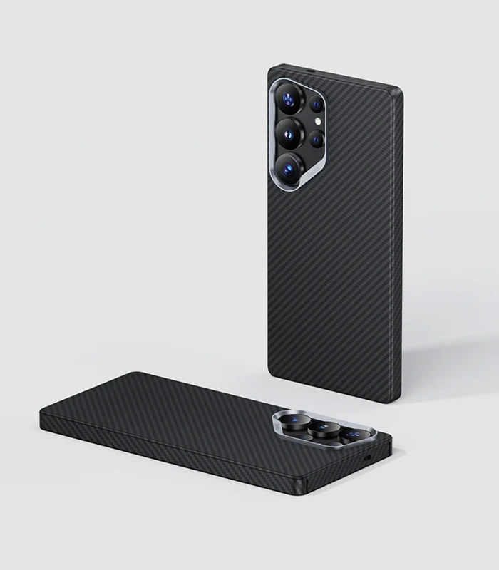 Benks Samsung Galaxy S25 Ultra Armor Air Kevlar dėklas, juoda, 8 nuotrauka